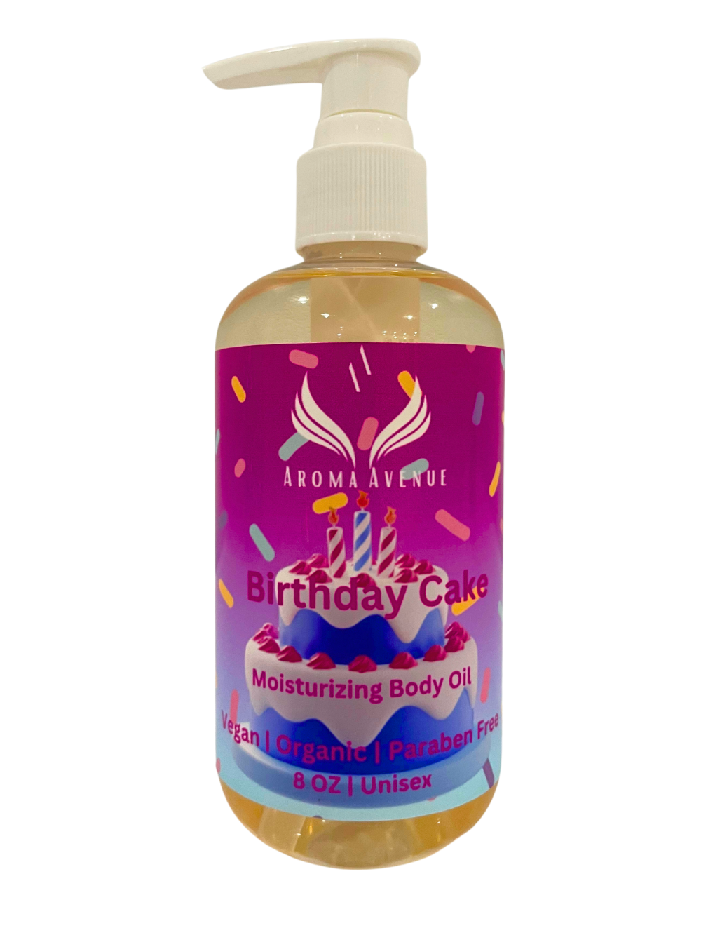 Birthday Cake 8oz Body Oil