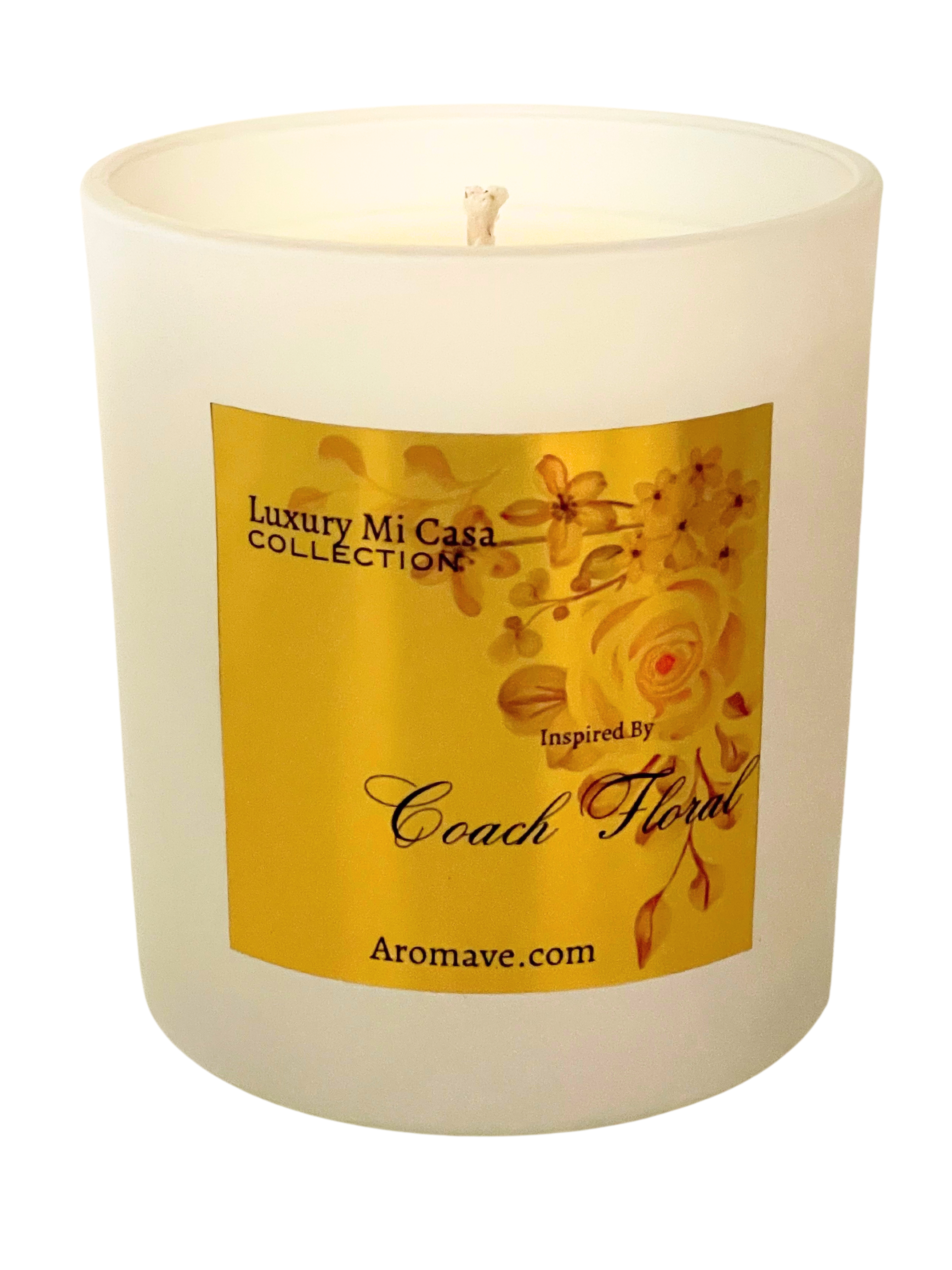 Coach Floral Candle