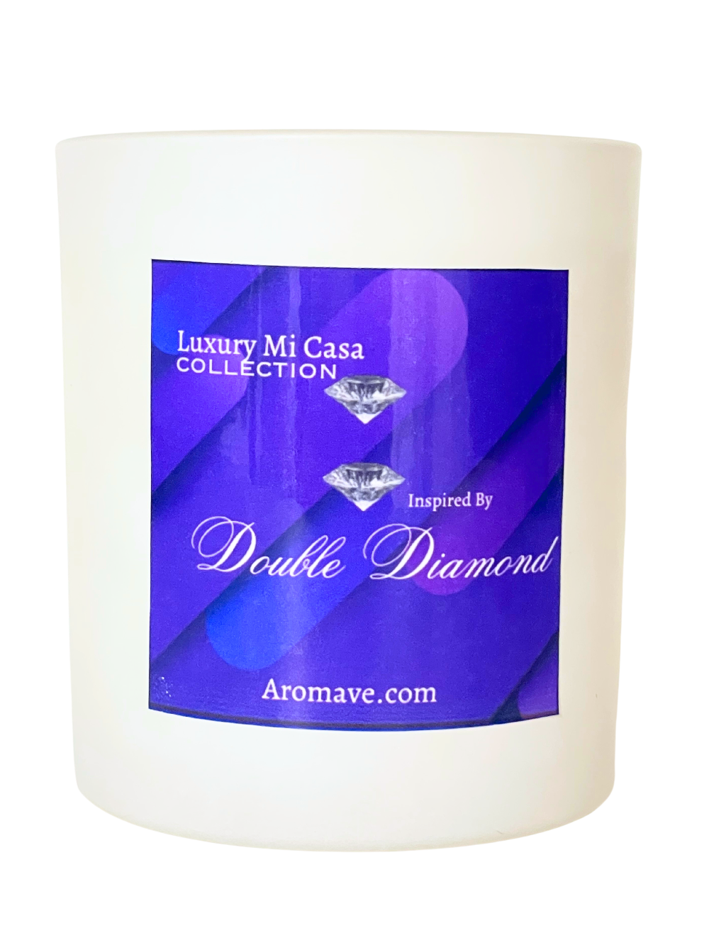 Double Diamond Candle